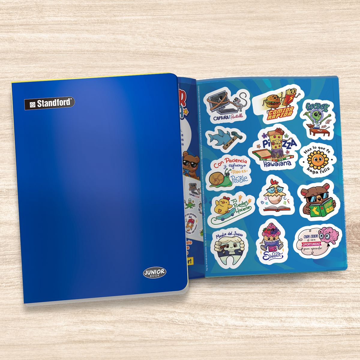 STANDFORD - Cuaderno Deluxe 80Hj Cuadri Junior Book Mr