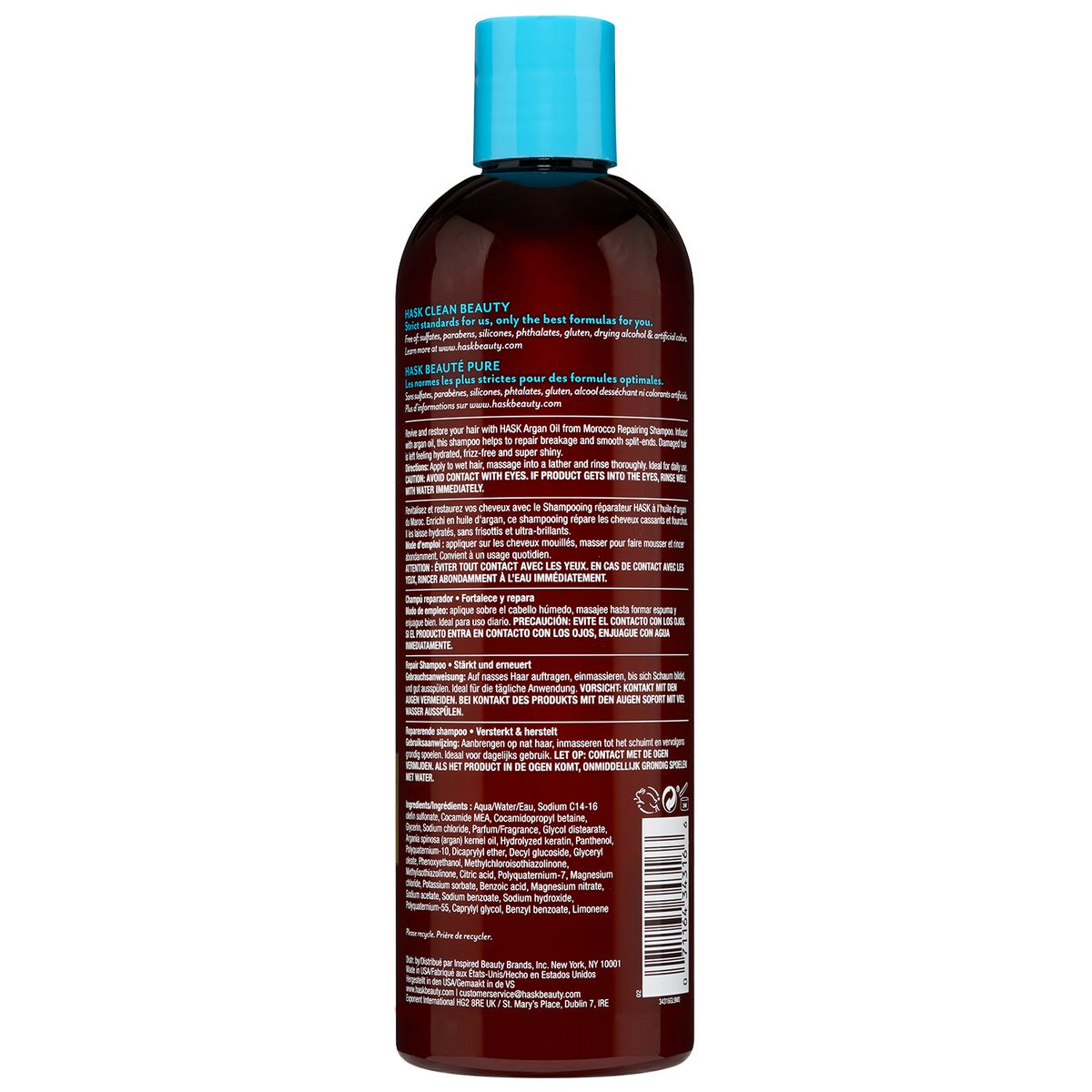 HASK - Shampoo Hask Argan Oil Repairing Botella 355 mL
