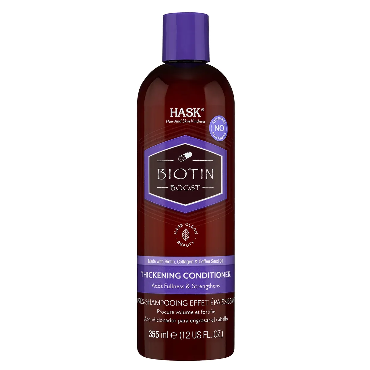 HASK - Acondicionador Hask Biotin Botella 355 mL