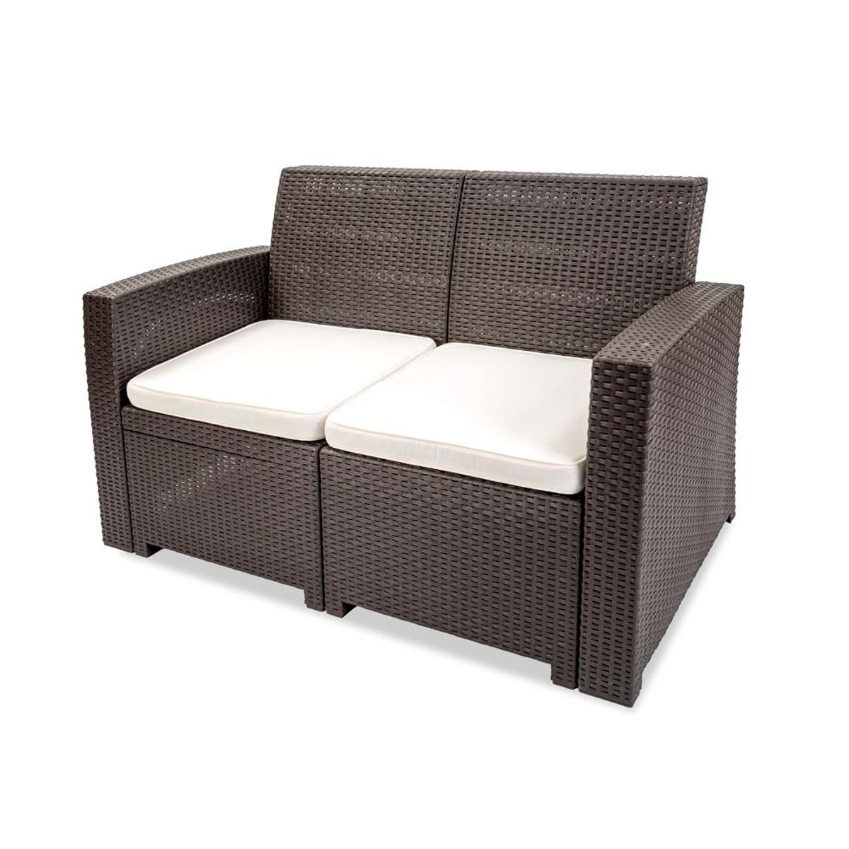 REYPLAST - Sillon Tavarua 2 Cuerpo Mod Ratan