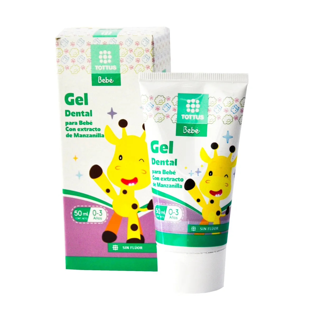 TOTTUS - Gel Dental para Bebé Tottus Envase 50 mL