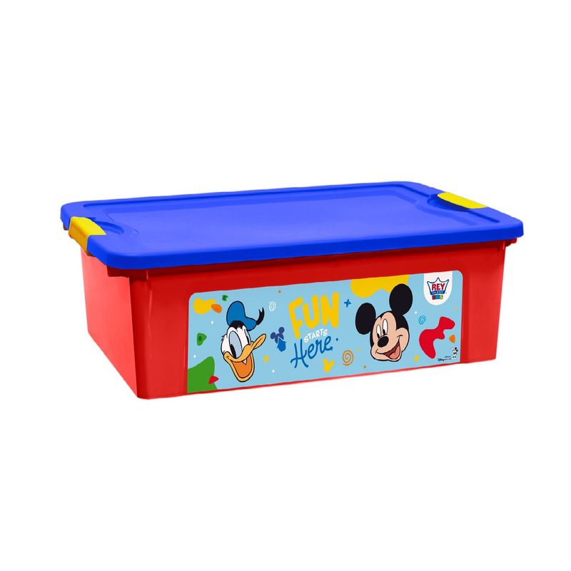 REYPLAST - Caja Ultraforte 30 L Disney Mickey