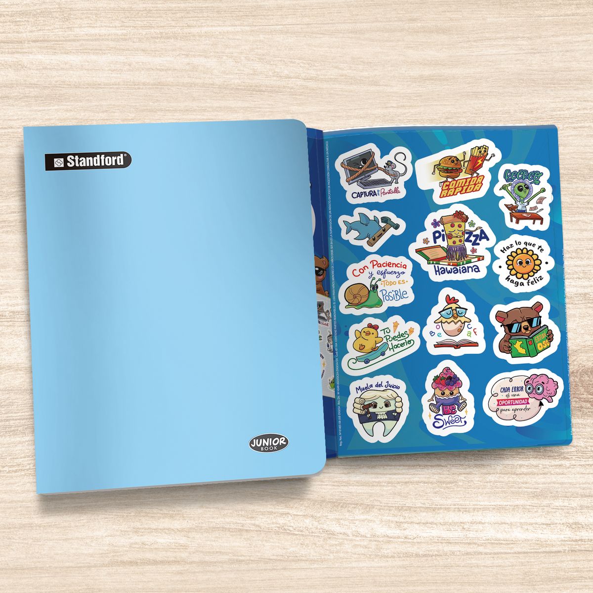 STANDFORD - CUADERNO DELUXE ESP TREG 80HJ JUNIOR BOOK