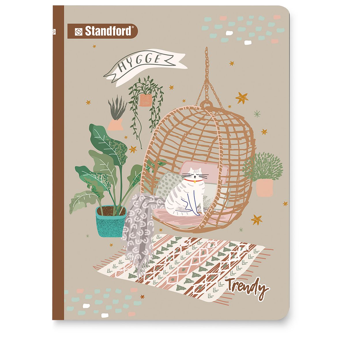 STANDFORD - Cuaderno Deluxe Cuadr 84Hj Trendy