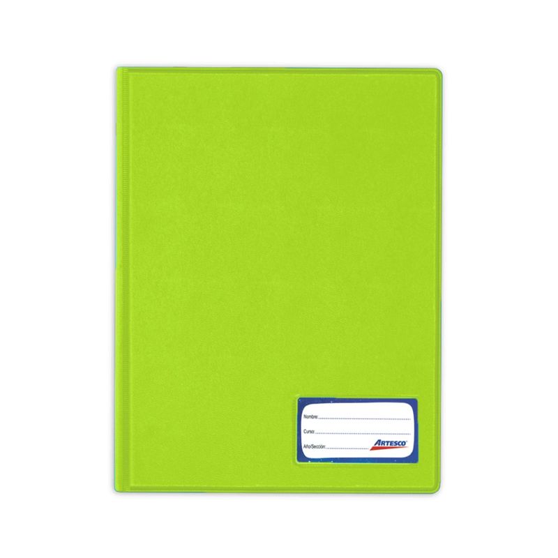 ARTESCO - Folder Dt A4 Cn G Verde Limon