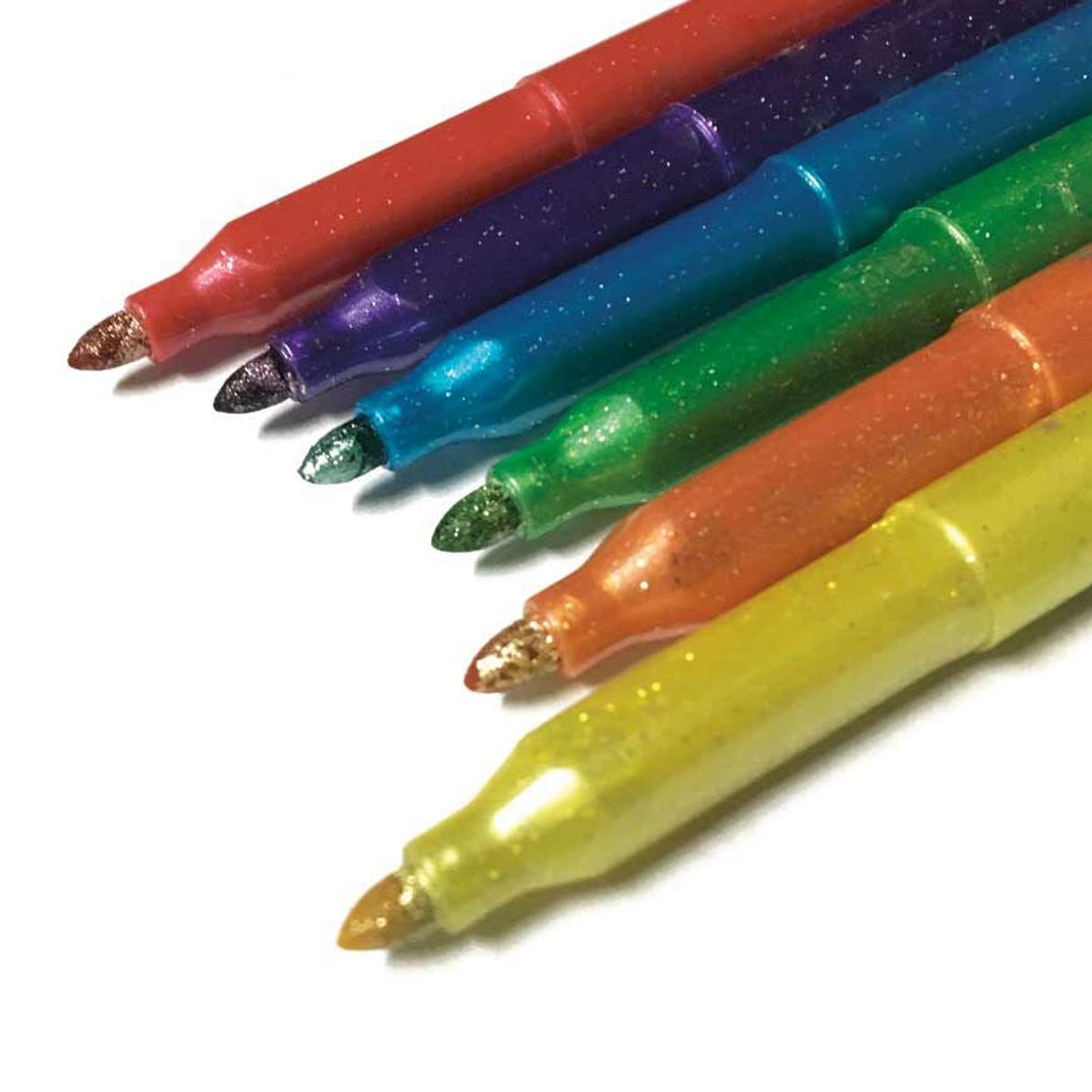 ARTESCO - Plumones Artesco Glitter Pastel Empaque 6 Und