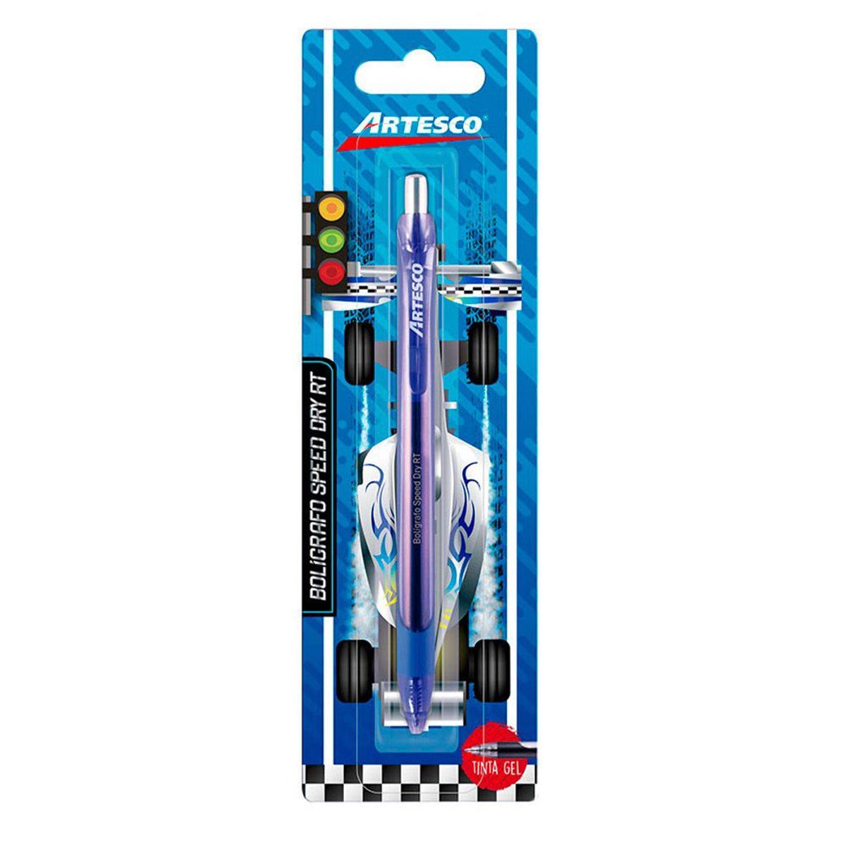 ARTESCO - Lapicero Artesco Tinta Gel Instant Dry Azul