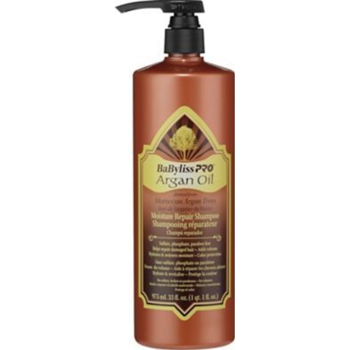 BABYLISS PRO - Shampoo Hidratante Reparador Babyliss x 1 Lt