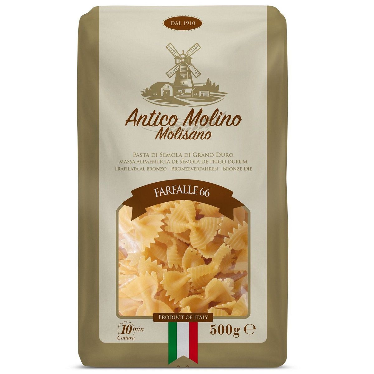 ANTICO MOLINO - Fideos Farfalle RigaTé 500 g