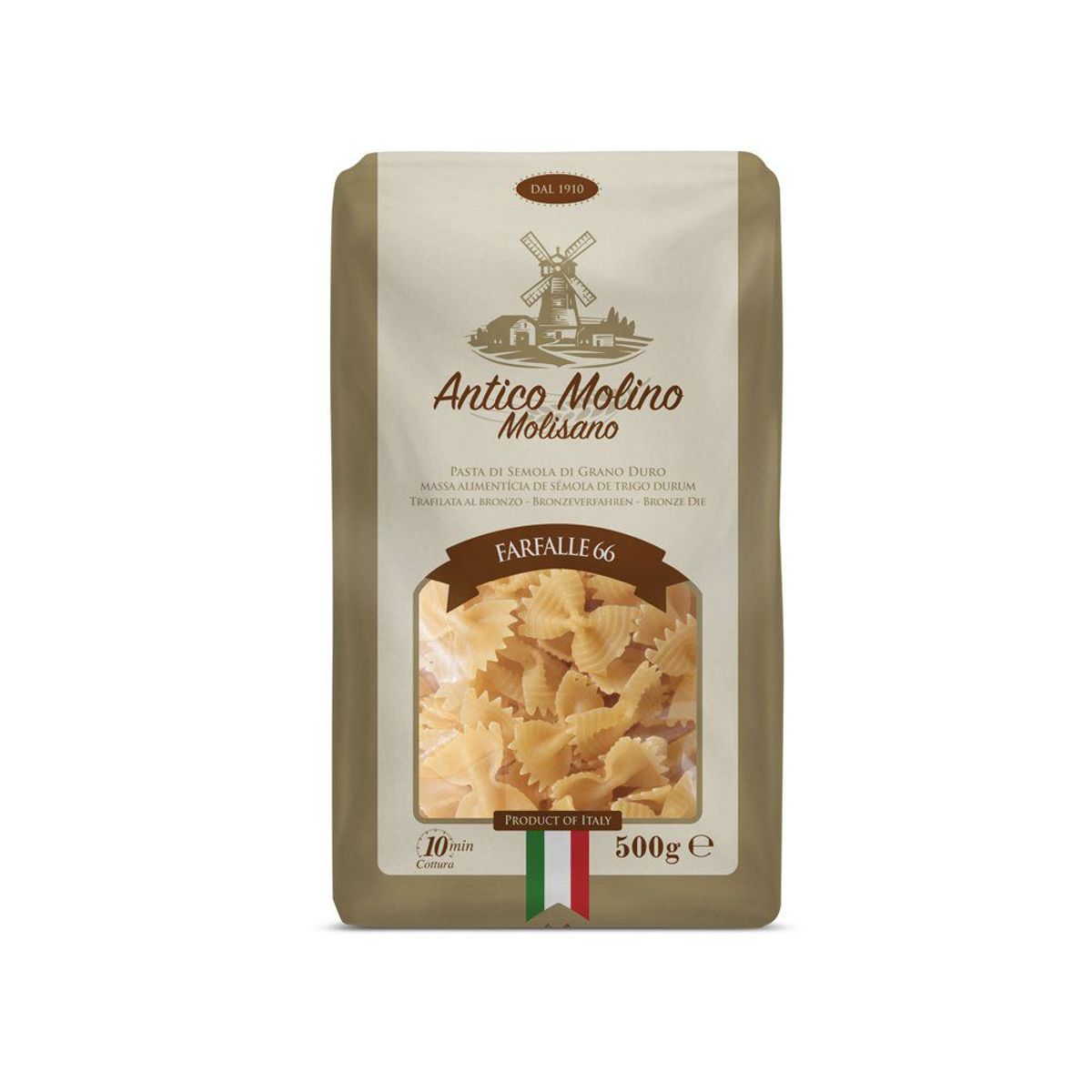ANTICO MOLINO - Fideos Farfalle RigaTé 500 g