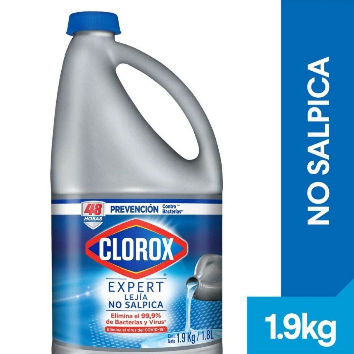 CLOROX - Lejía Clorox Anti Splash Botella 1.9 Kg