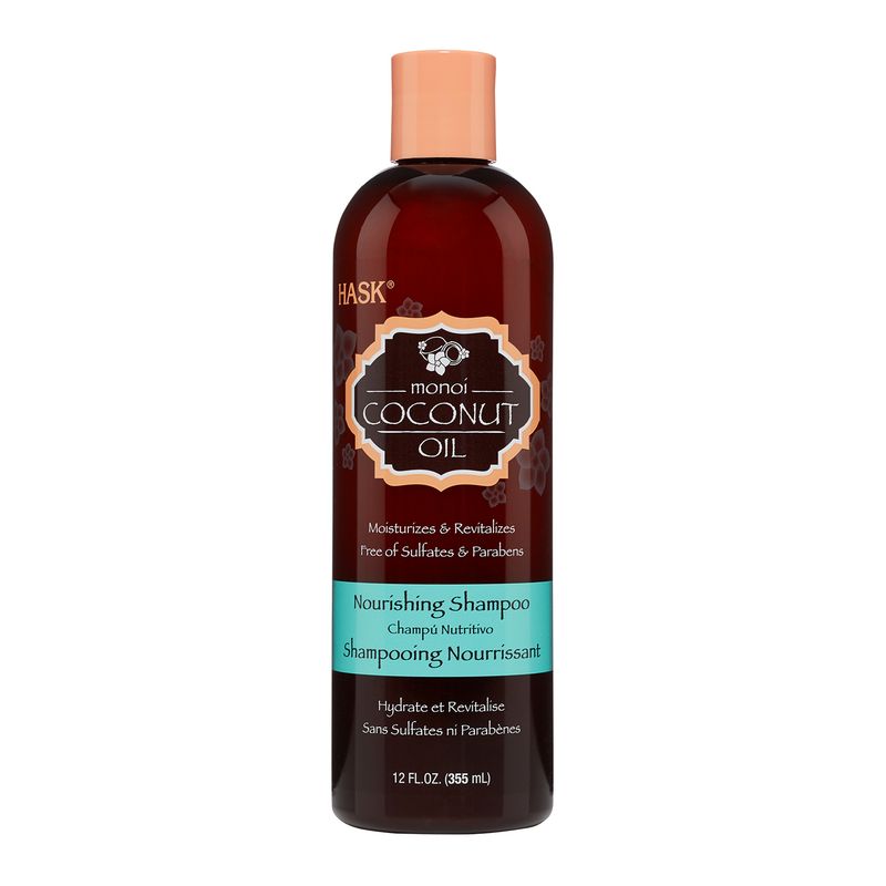 HASK - Shampoo Hask Nutritivo De Aceite De Coco Botella 355 mL