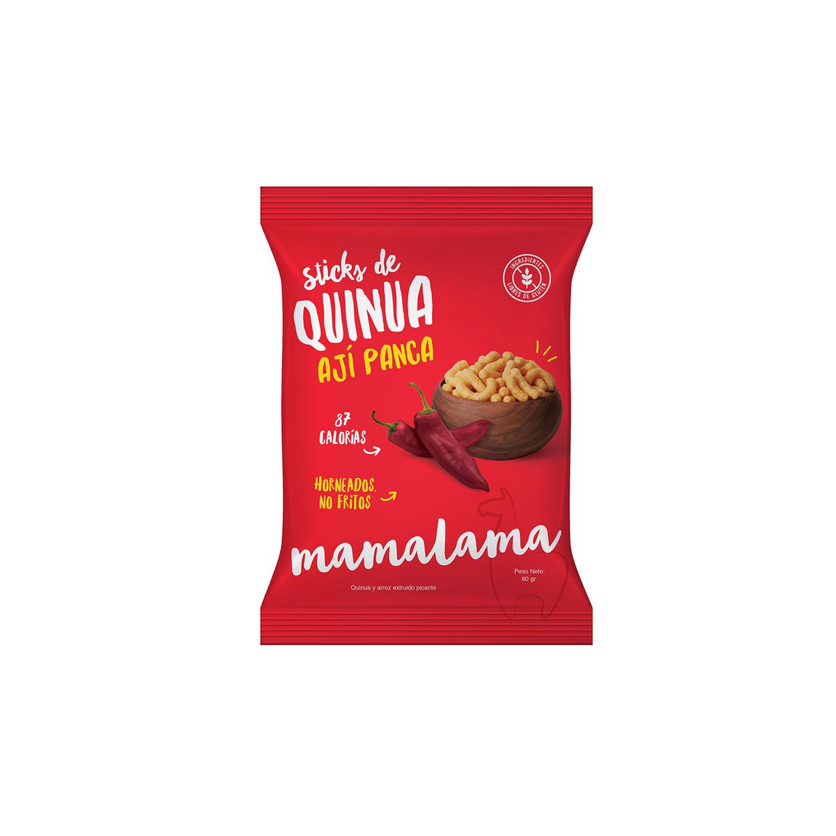 MAMALAMA - Sticks De Quinua Aji Panca Mamalama 80 g