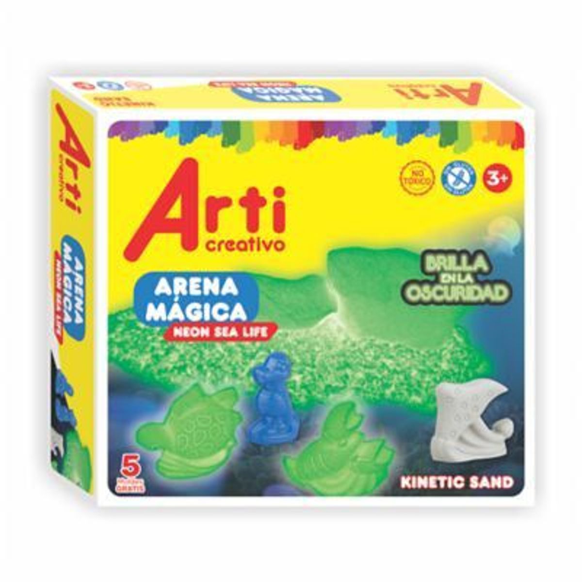 ARTI CREATIVO - Arena Mágica Arti Creativo Neon Sea Life