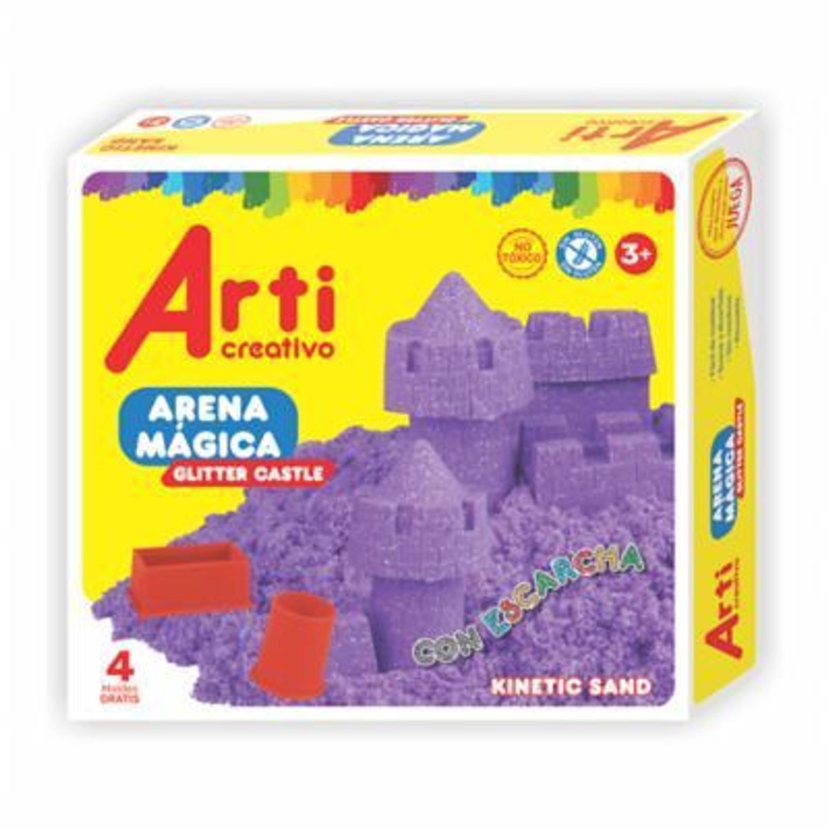 ARTI CREATIVO - Arena Mágica Arti Creativo Glitter Castle