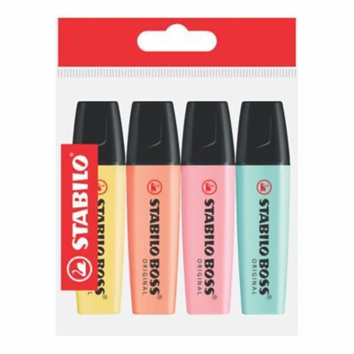 STABILO - Resaltadores Stabilo Boss Pastel Pack 4 Und