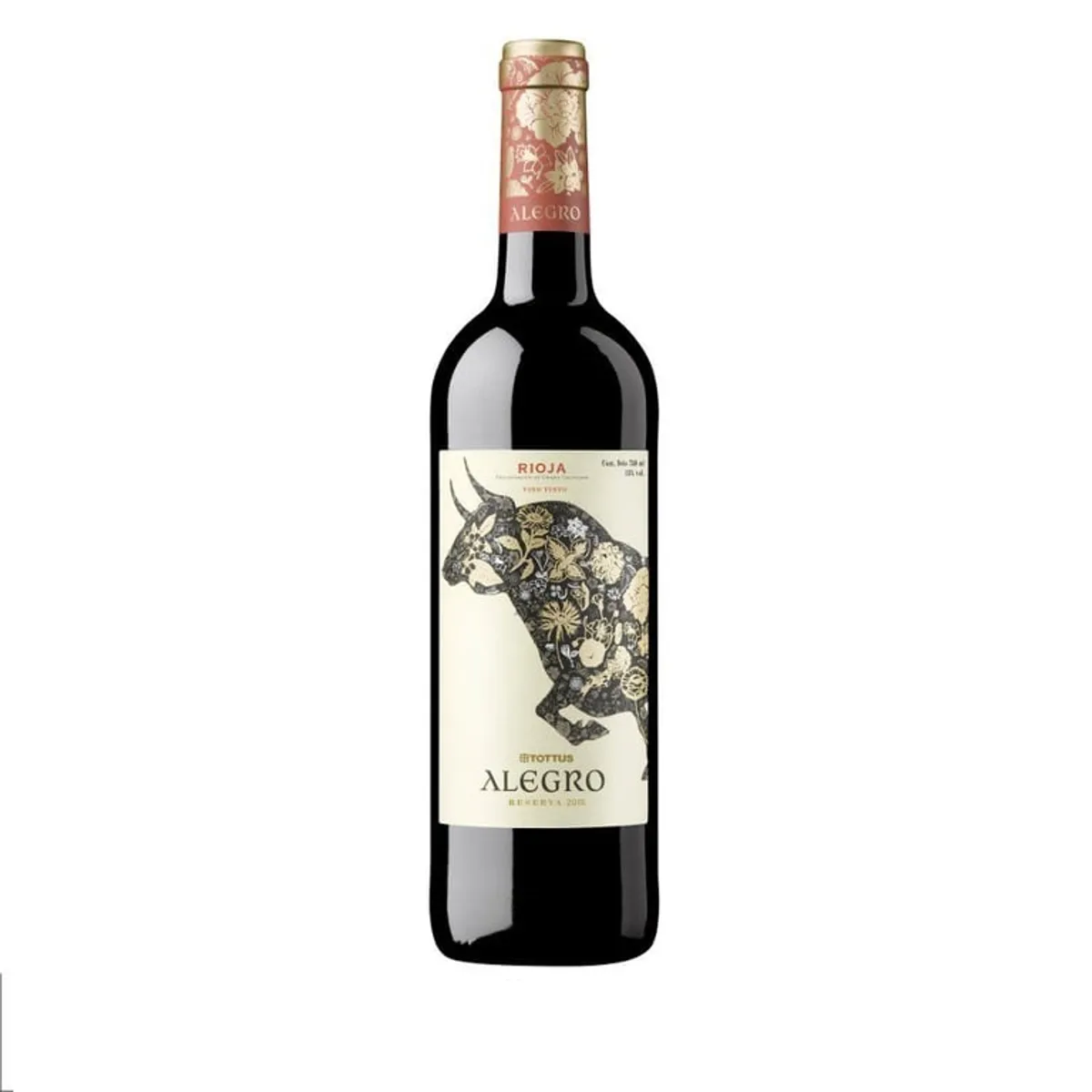 TOTTUS - Vino Seco Alegro Reserva Tottus Botella 750 mL