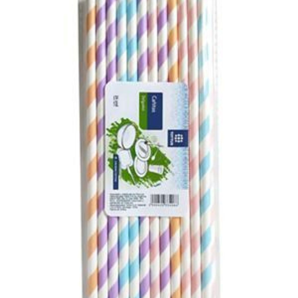 TOTTUS - Sorbetes de Cartón Tottus Colores Pastel Empaque 24 Und
