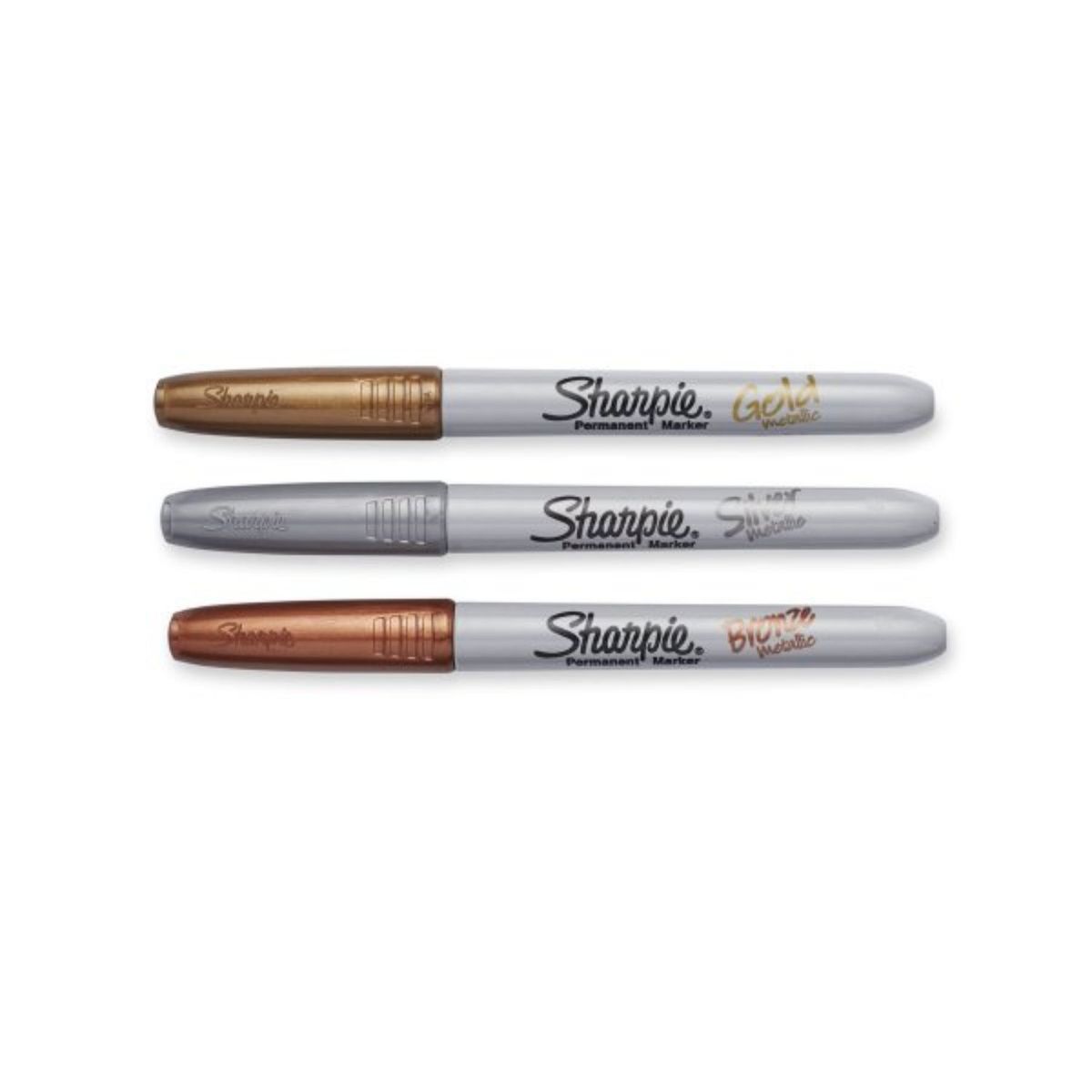 SHARPIE - MARCADOR PERM SHARPIE FINE METAL X3