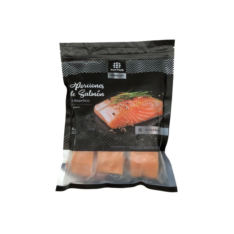TOTTUS PREMIUM - Porciones De Salmón Tottus Premium 500 g