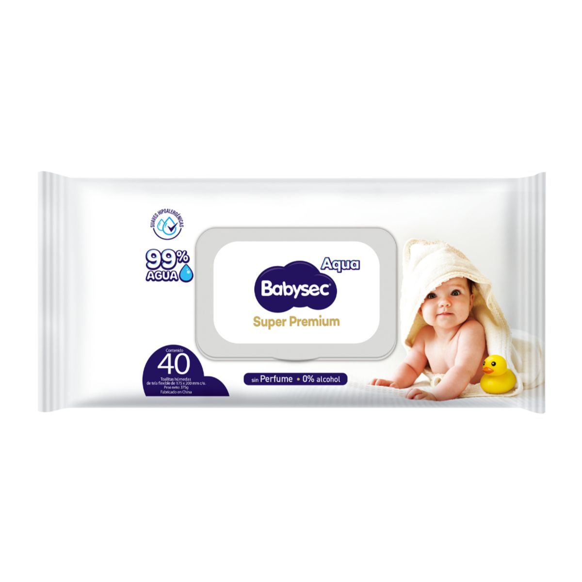  - Toallitas Húmedas Babysec Súper Premium Empaque 40 Und