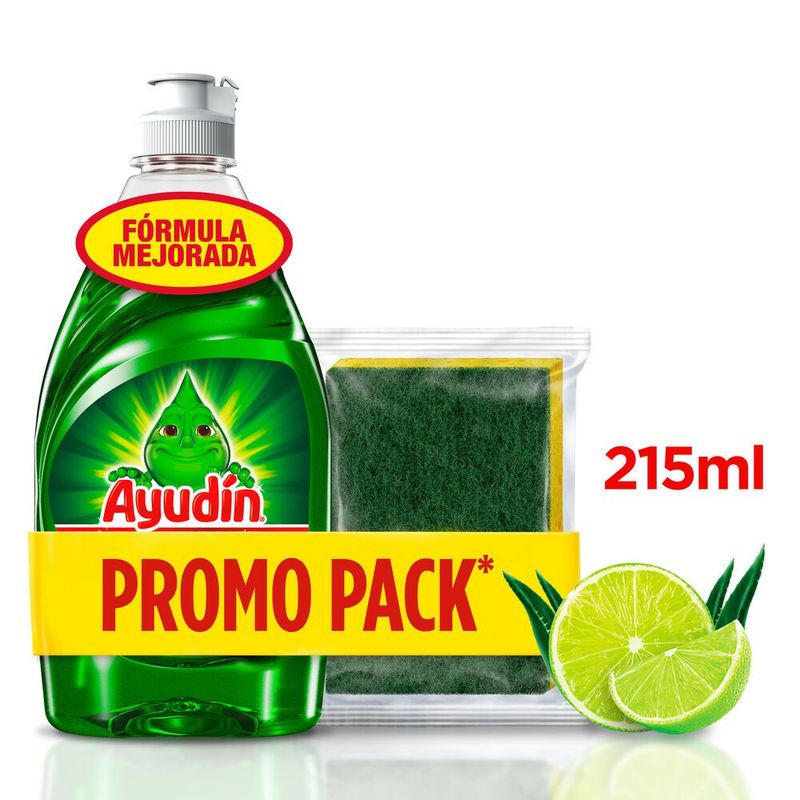 AYUDIN - Lavavajilla Líquido Limón Ayudín