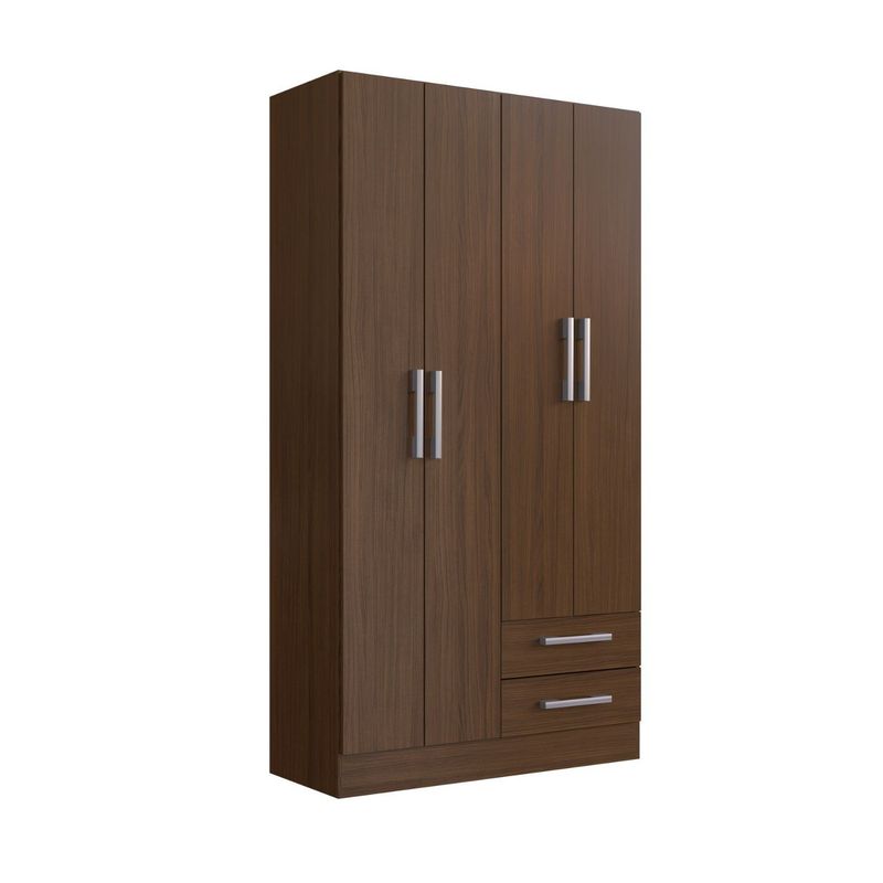PRECIO UNO - Ropero 4 Puertas 2 Cajones Rp1420