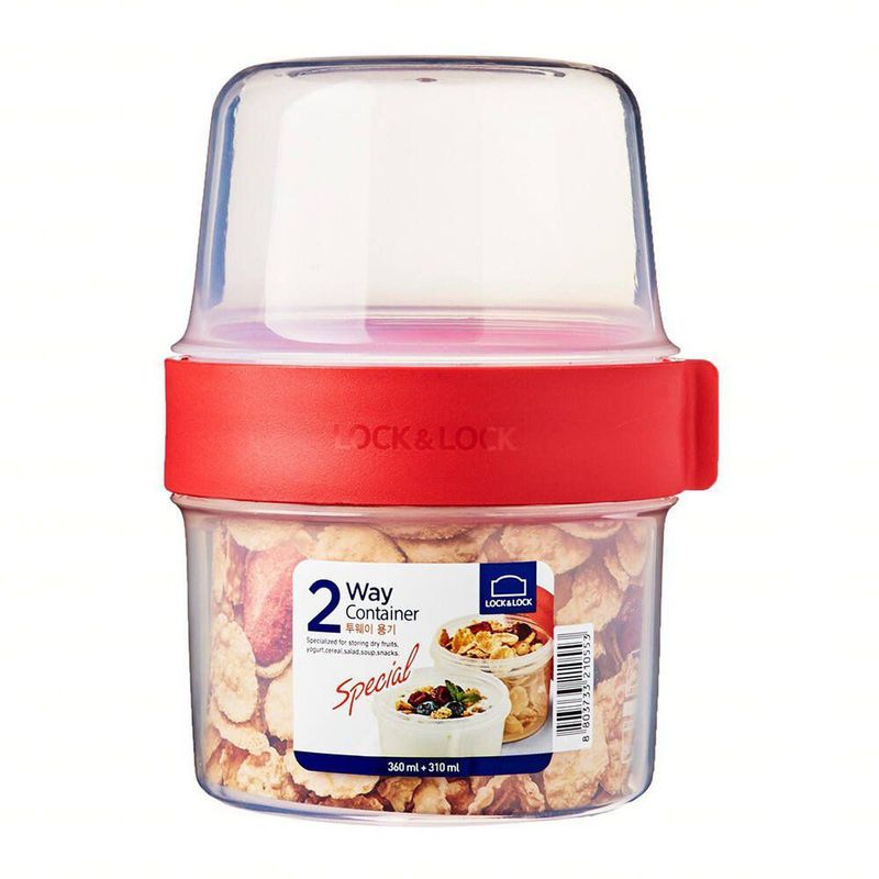 LOCK´N LOCK - Envase para Yogurt 360mL + 310mL