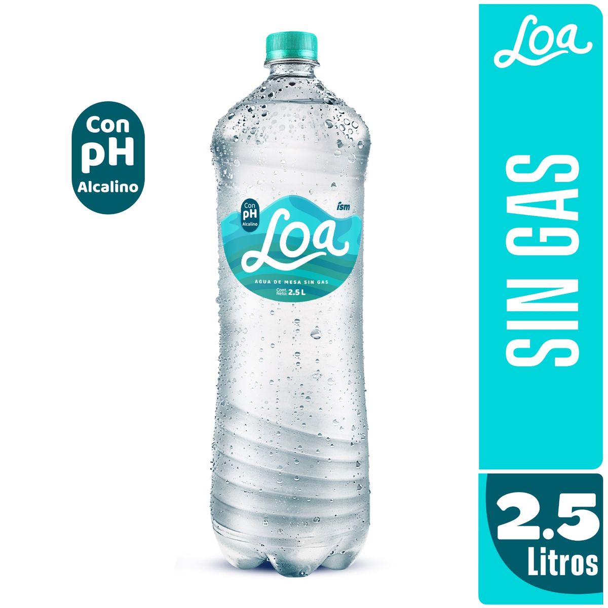 LOA - Agua Loa Sin Gas Botella 2.5 L