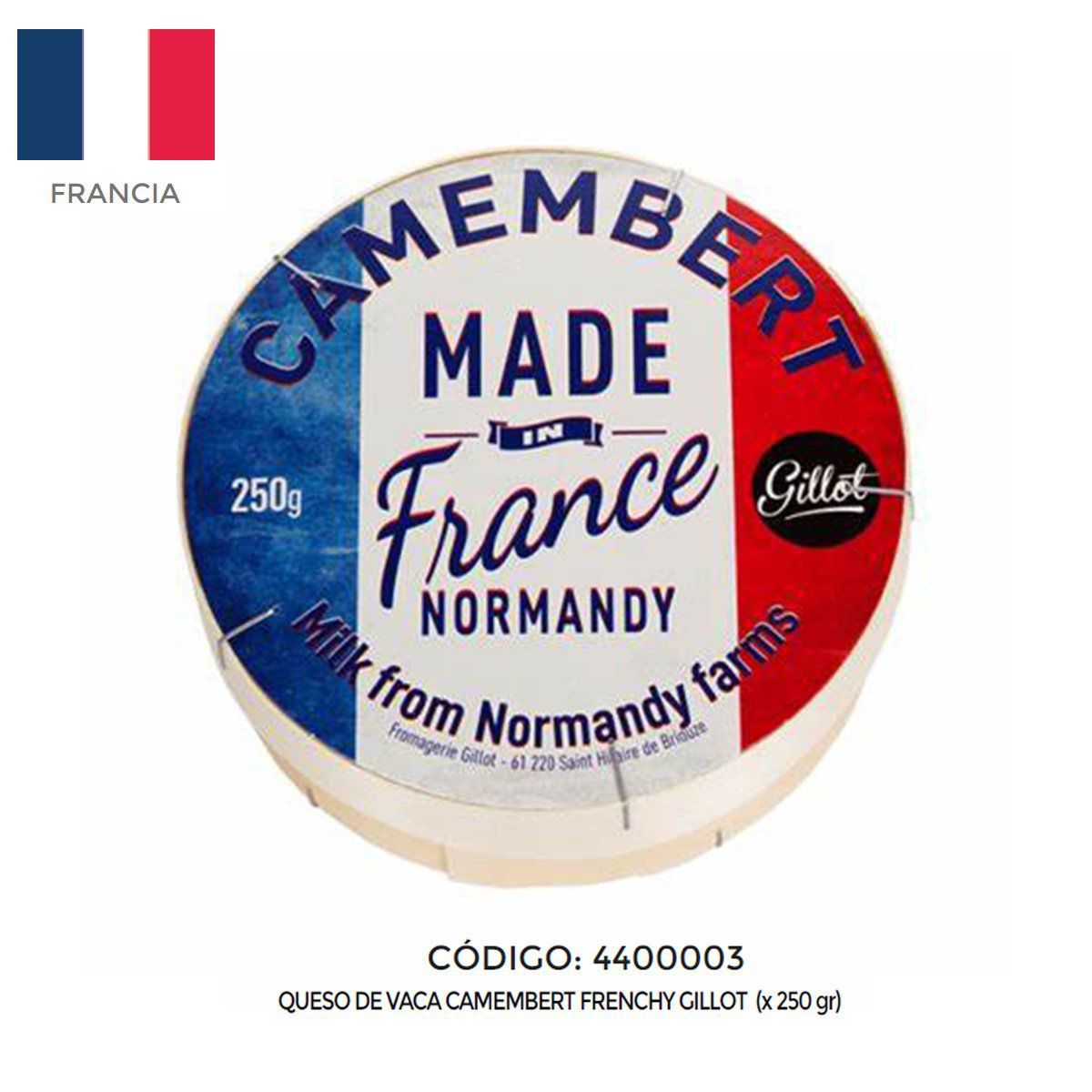 THOMAS EXPORT - Queso Madurado Thomas Export Pere Toinou Empaque 250 g
