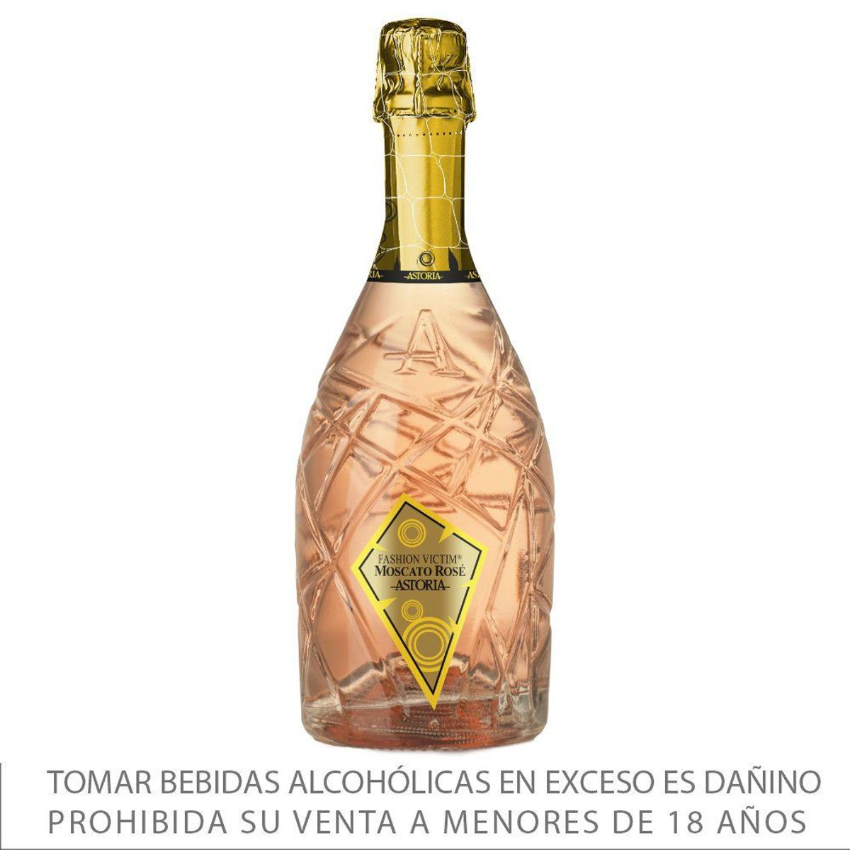 ASTORIA - Espumante Moscato Rose Astoria Fashion Victim Botella 750 mL