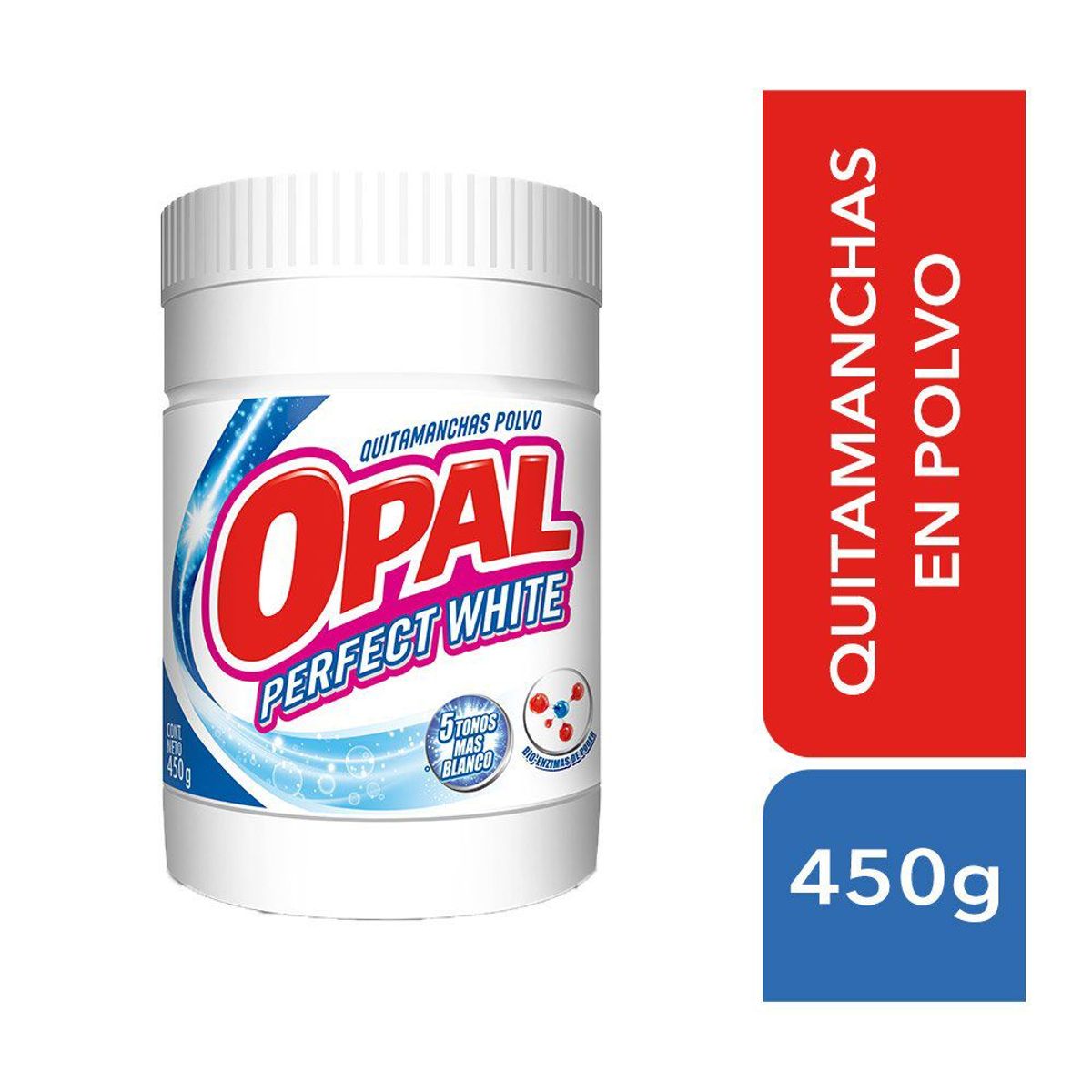 OPAL - QUITAMANCHA POLVO OPAL PERFECT WHITE POTE X 450G