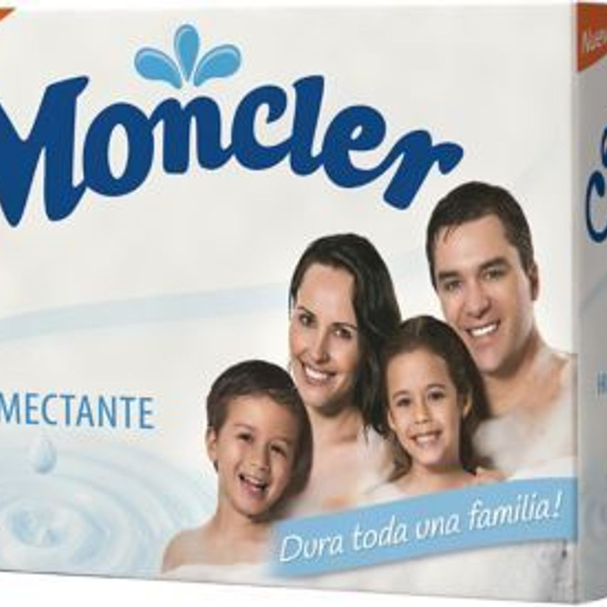 MONCLER - Jabon Moncler Blanco Empaque 145 g
