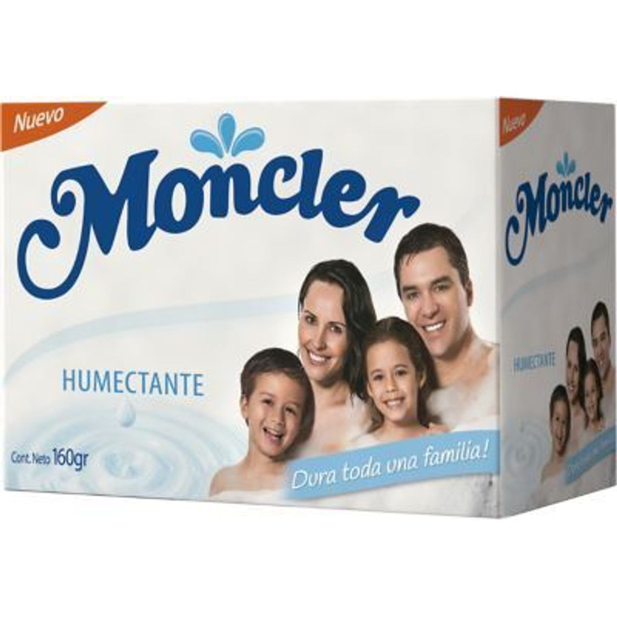 MONCLER - Jabon Moncler Blanco Empaque 145 g
