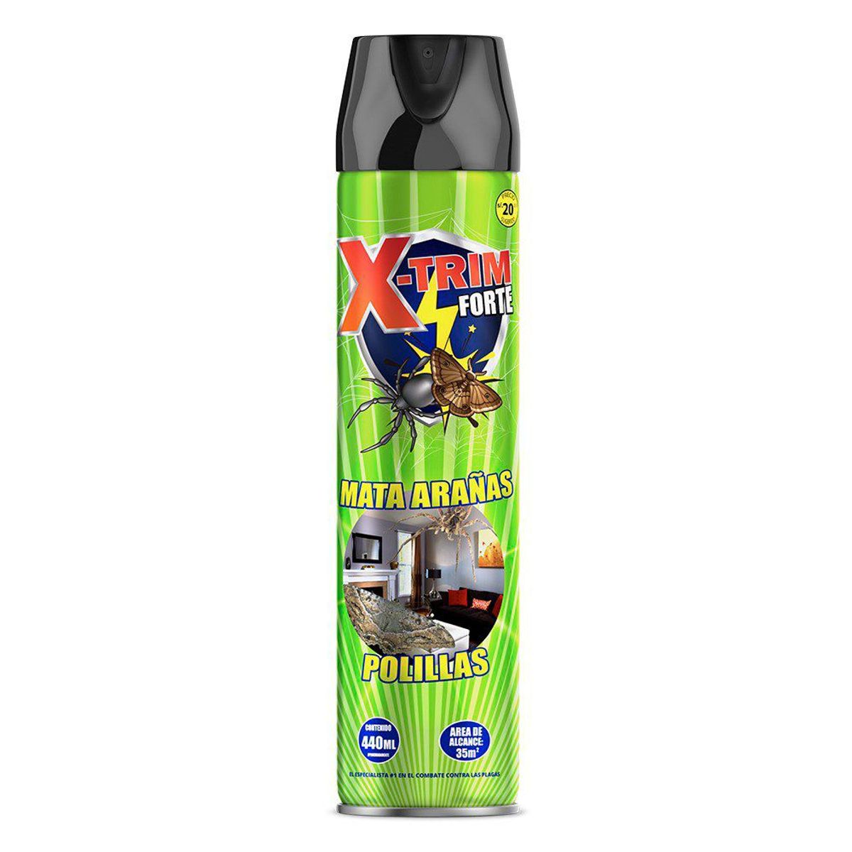 XTRIM - Insecticida Xtrim Mata Arañas Envase 440 mL