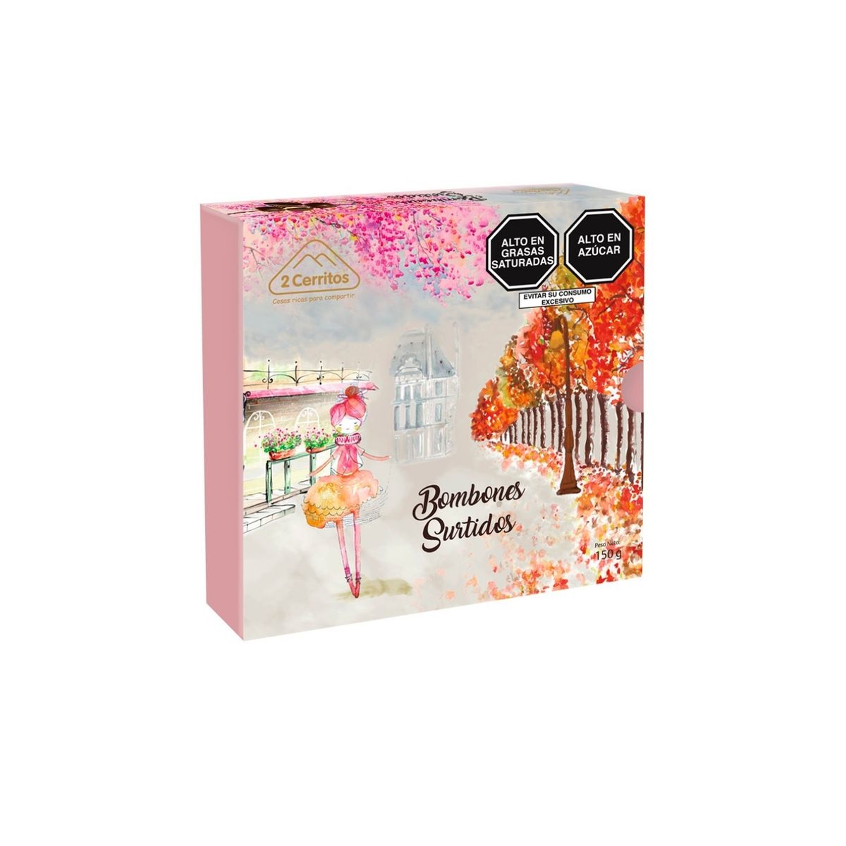 2 CERRITOS - Bombones Surtidos Vintage 2 Cerritos Caja 150 g