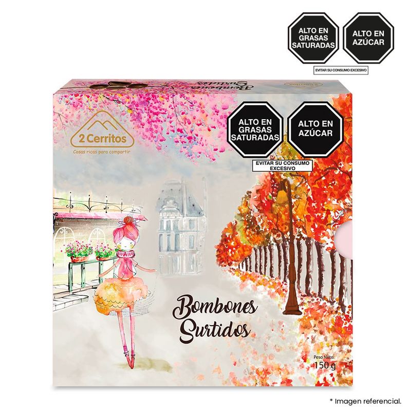 2 CERRITOS - Bombones 2 Cerritos Surtidos Vintage Empaque 150 g