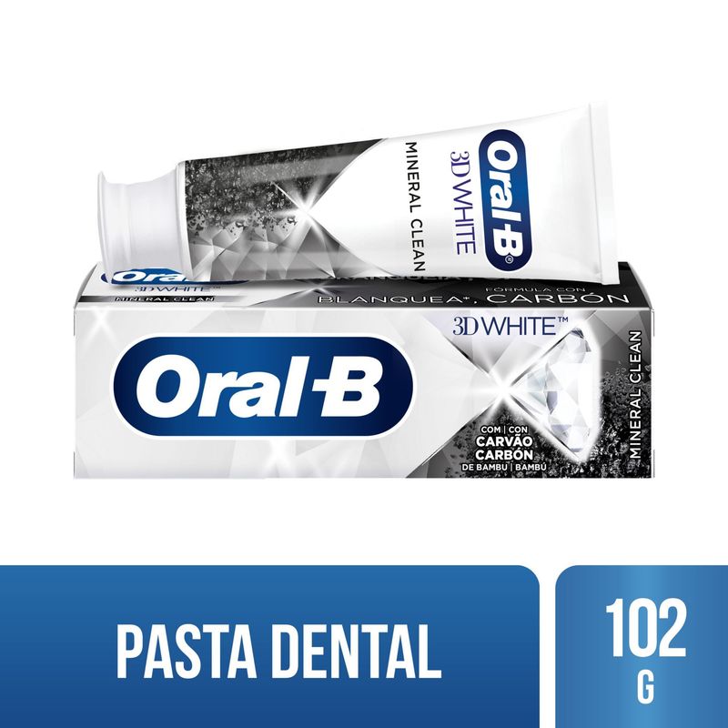 ORAL B - Pasta Dental Oral B 3D White Mineral Clean Envase 75 mL