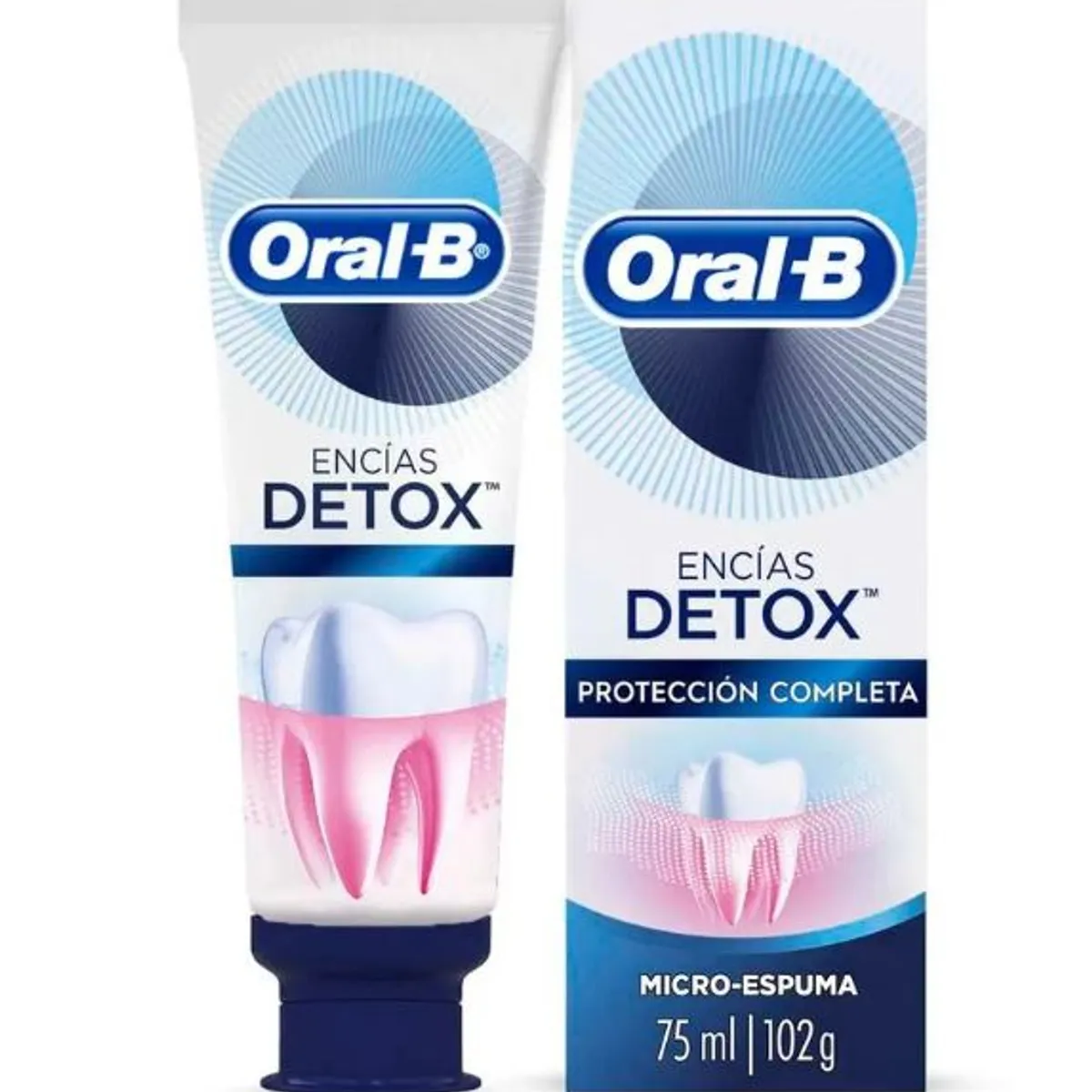 ORAL B - Crema Dental Oral B Detox Deep Clean Envase 75 mL
