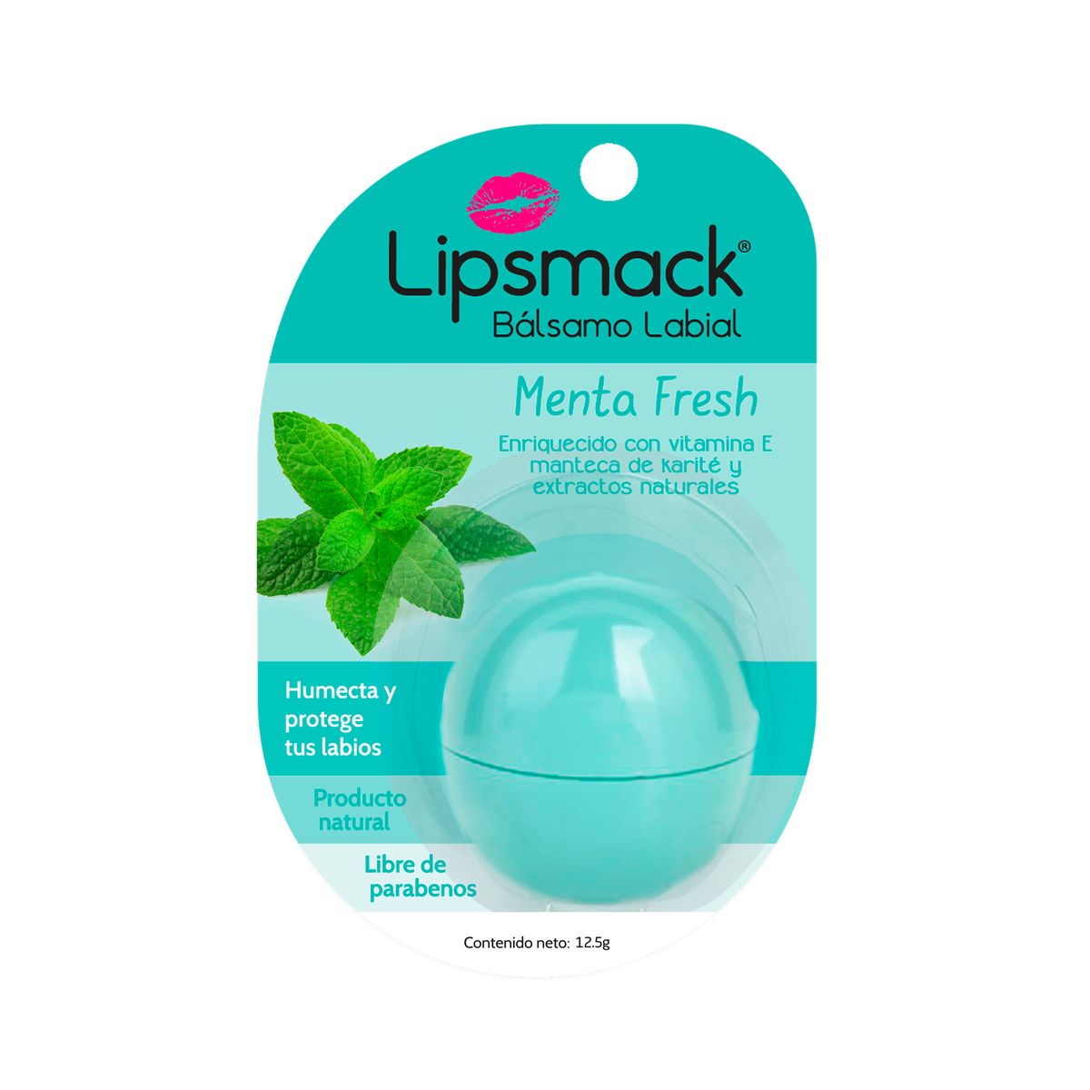 PORTUGAL - Bálsamo Labial Portugal Lipsmack Menta Fresh Envase 12.5 g