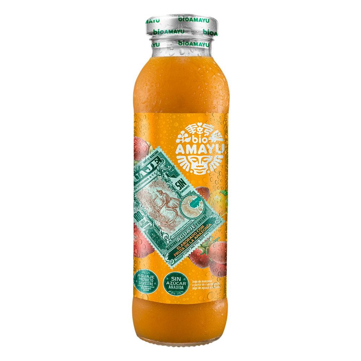 BIO AMAYU - Bebida Bio Amayu Aguaje Botella 300 mL