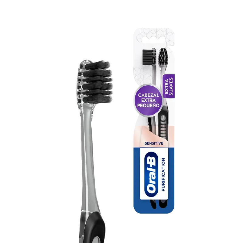 Cepillo Dental Oral B Carbón Purification Empaque Und Tottus Perú