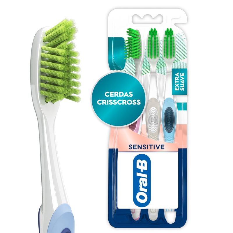 ORAL B - Cepillo Dental Oral B Encías Detox Pack 3 Und