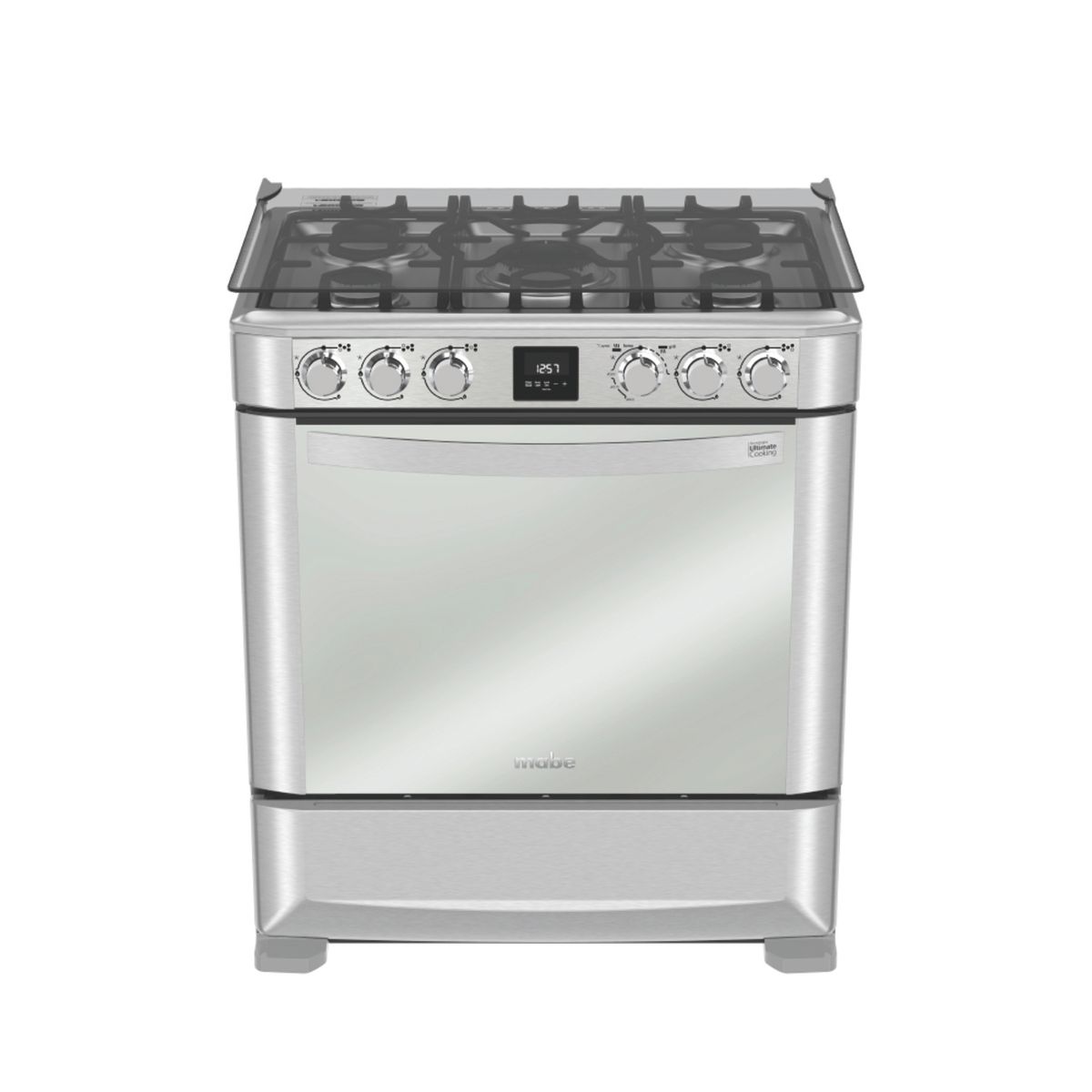 MABE - Cocina de piso a Gas de 76 cm Inox Mabe CMP7670FX0
