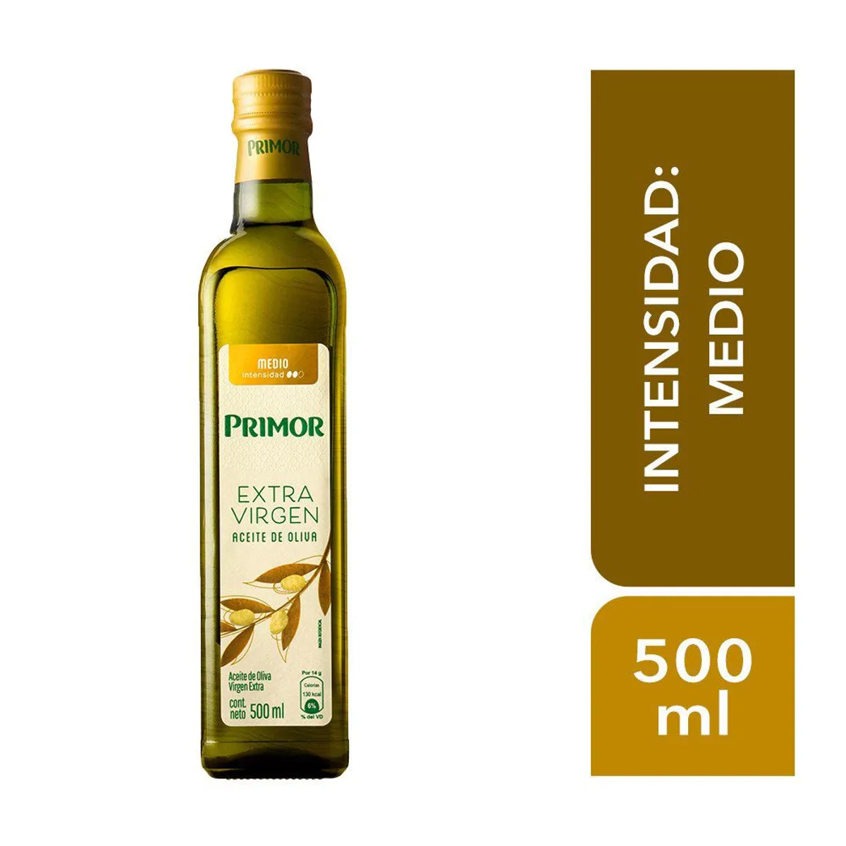 PRIMOR - Aceite de Oliva Primor Extra Virgen Medio Botella 500 mL