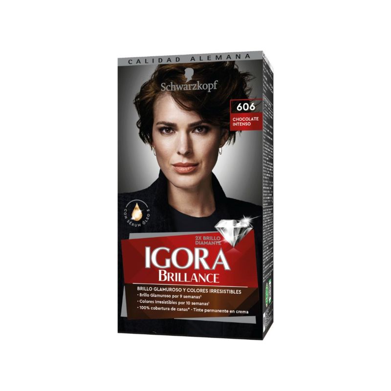 IGORA VITAL - Kit Tinte Capilar Igora Vital 606 Chocolate Intenso