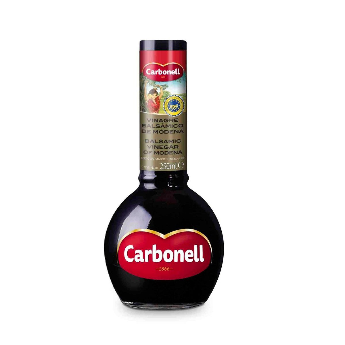 CARBONELL - Vinagre Carbonell Balsámico Botella 250 mL