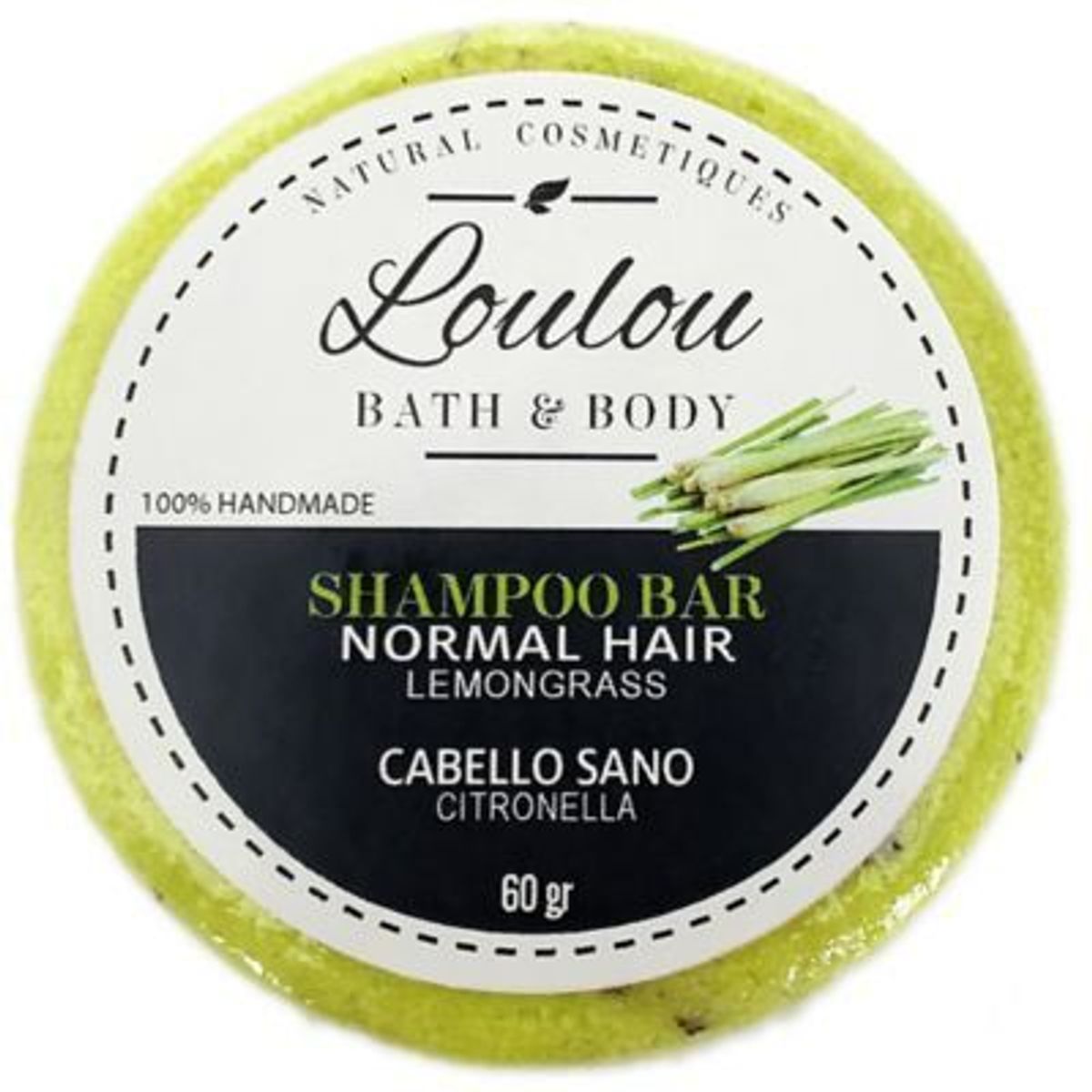 LOULOU - Shampoo en barra para cabello sano