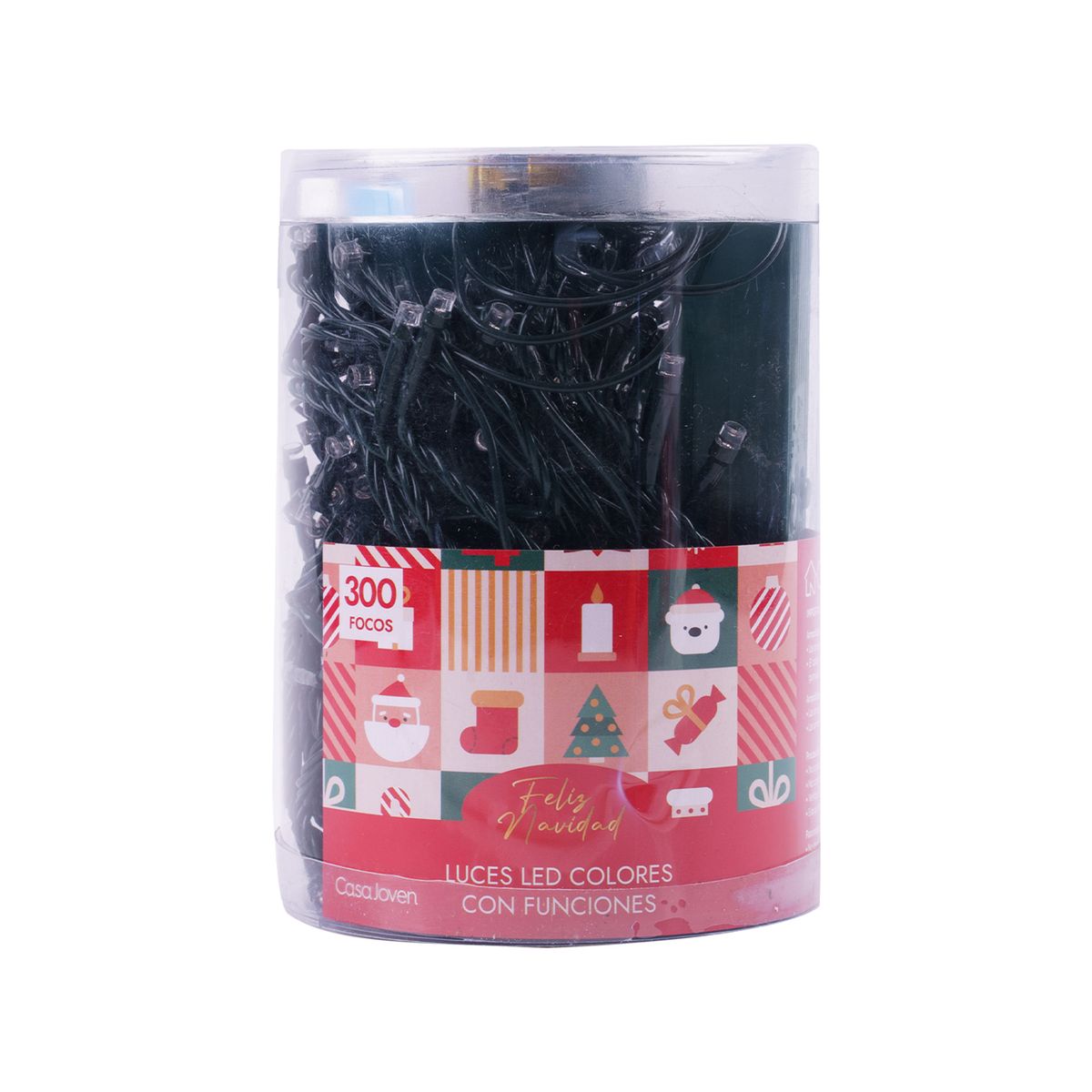 CASA JOVEN - 300 LUCES LED COLORES CON FUNCIONES