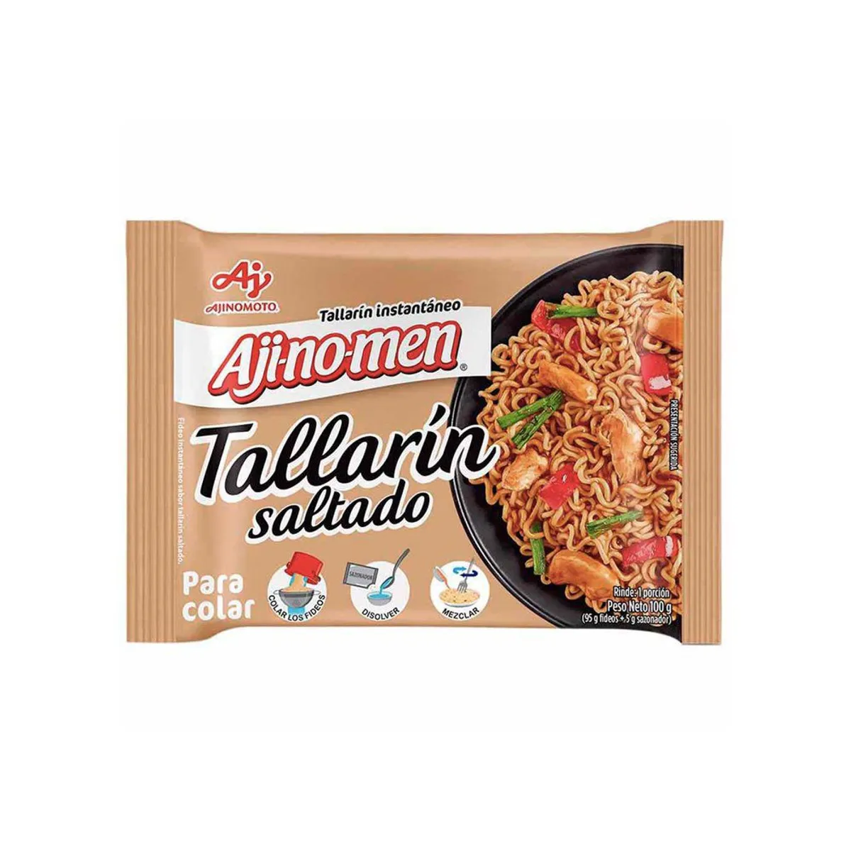AJINOMEN - Tallarín Saltado Ajinomen Empaque 100 g